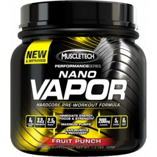 Pre-Treino Nano Vapor New Formula - Muscletech