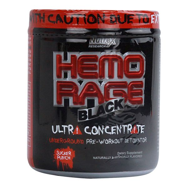 Pre-Treino Hemo Rage Black Ultra Concentrado - Nutrex