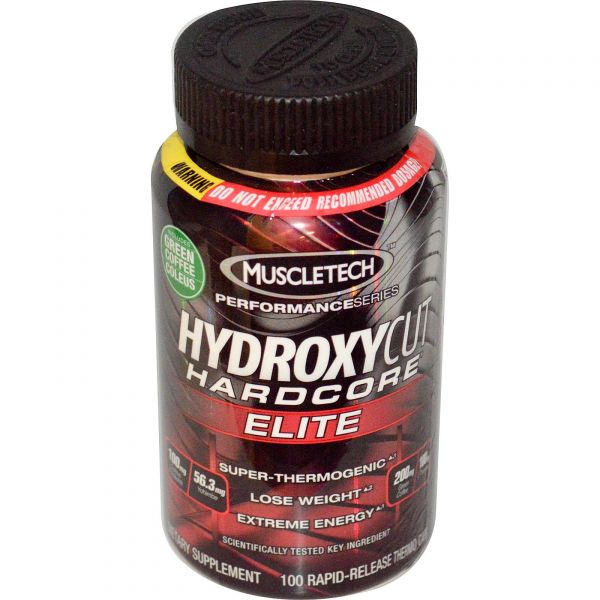 Thermogenico Hydroxycut Hardcore Elite 100 Capsulas