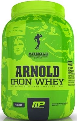 Whey Muscle Pharm, Arnold Iron 5lbs 2.270kg