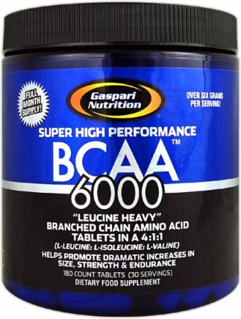 Bcaa Gaspari Nutrition, BCAA 6000 180cps