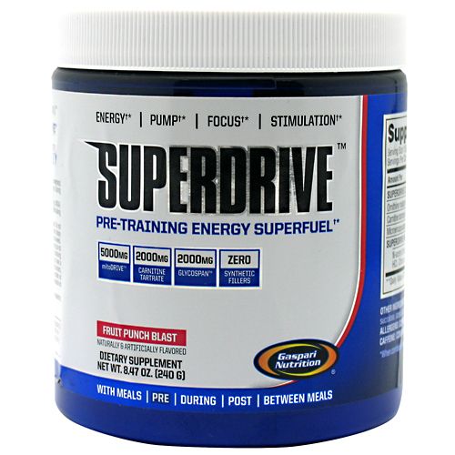 Pre-treino Gaspari Nutrition SuperDrive 40 Servings