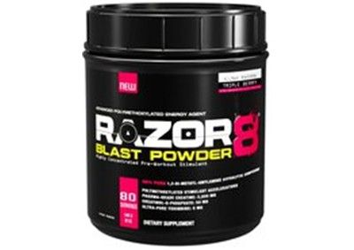 Pre Razor 8 Blast Powder Allmax Nutrition 600gr serv 80 dose